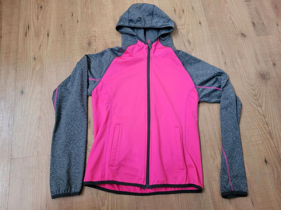 Mädchen Manguun Sportjacke Jacke 164 pink / grau *wie neu* in Berlin