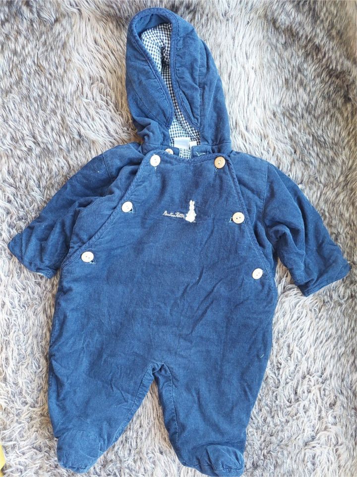 Babyclub Overall Anzug Größe 62 blau in Reutlingen