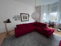 Wunderbar bequemes rotes Sofa, Wohnlandschaft, Federkern Niedersachsen - Braunschweig Vorschau