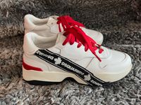 Dsquared Sneaker, Gr. 38,5, weiß/rot München - Bogenhausen Vorschau
