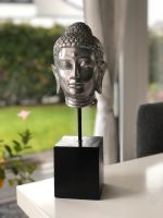 Buddha Kopf Silber/schwarz | Indonesien | Deko asiatisch Nordrhein-Westfalen - Marl Vorschau