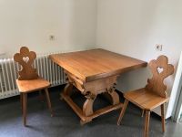 Holztisch + 2 Holzstühle Bayern - Kulmbach Vorschau