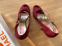 MICHAEL KORS Peep Toes Deep Red/ Kid SuedeGr. 39 Köln - Ehrenfeld Vorschau