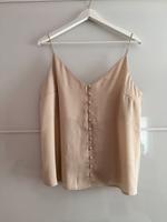 H&M Trägertop Top creme beige M L Nordrhein-Westfalen - Brühl Vorschau