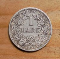 Kaiserreich: 1 Mark 1901 F Silber Niedersachsen - Bippen Vorschau