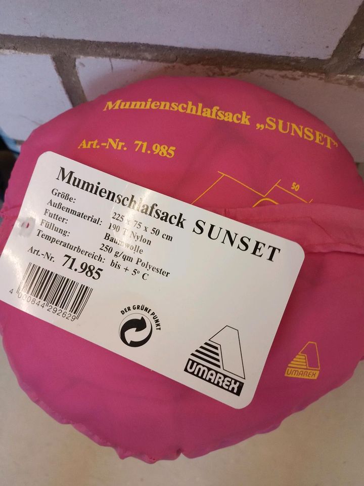 Sommerlicher Mumienschlafsack in Gilserberg