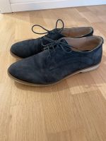 Schuhe Schnürschuhe Damen Cox Gr. 37 blau Velours Schnürer Stuttgart - Bad Cannstatt Vorschau