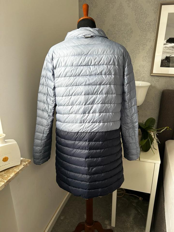 Milestone Daunen Jacke Mantel Zweiseitige gr. 40 Blau&Beige in Riedstadt