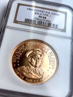 Goldmünze Kongo – 100 Francs – 1965 – 5 Jahre Unabhängigkeit Gold Hessen - Wiesbaden Vorschau
