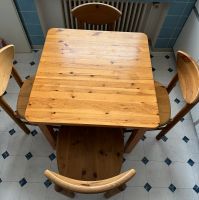 Tisch mit 4 Stühlen Kiefer Holz gebraucht zu verkaufen Niedersachsen - Diepholz Vorschau