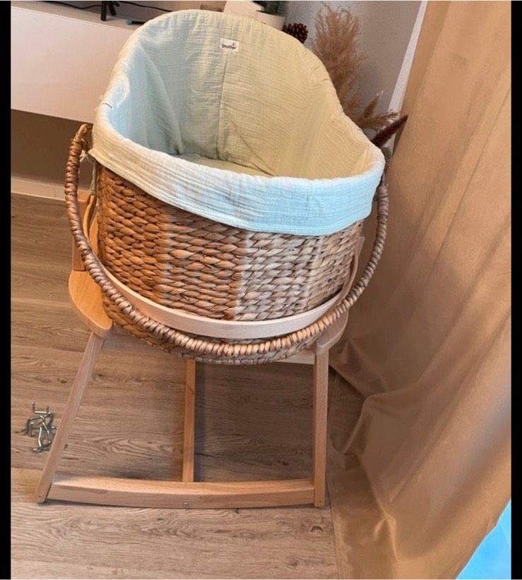 Geuther Moses basket Set, Stubenbett, Babywippe 3 in 1 in Recklinghausen