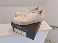 Halbschuhe,  Marco Tozzi, Gr. 41, beige/gold Niedersachsen - Rehden Vorschau