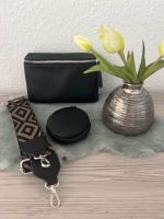 Crossbody Tasche in schwarz mit Stoffgurt und Pouchette neu Essen - Steele Vorschau