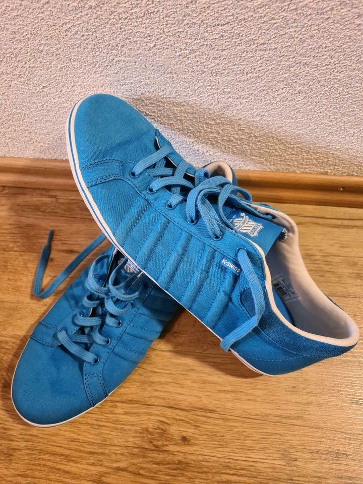 ✖️ K-Swiss Sneaker, Herren, Gr. 46, wunderschönes Blau, Sommer in Bayern -  Wemding | eBay Kleinanzeigen ist jetzt Kleinanzeigen