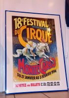DU Cirque 18 Festival Monte Carlo Original Plakat 1994 Düsseldorf - Eller Vorschau