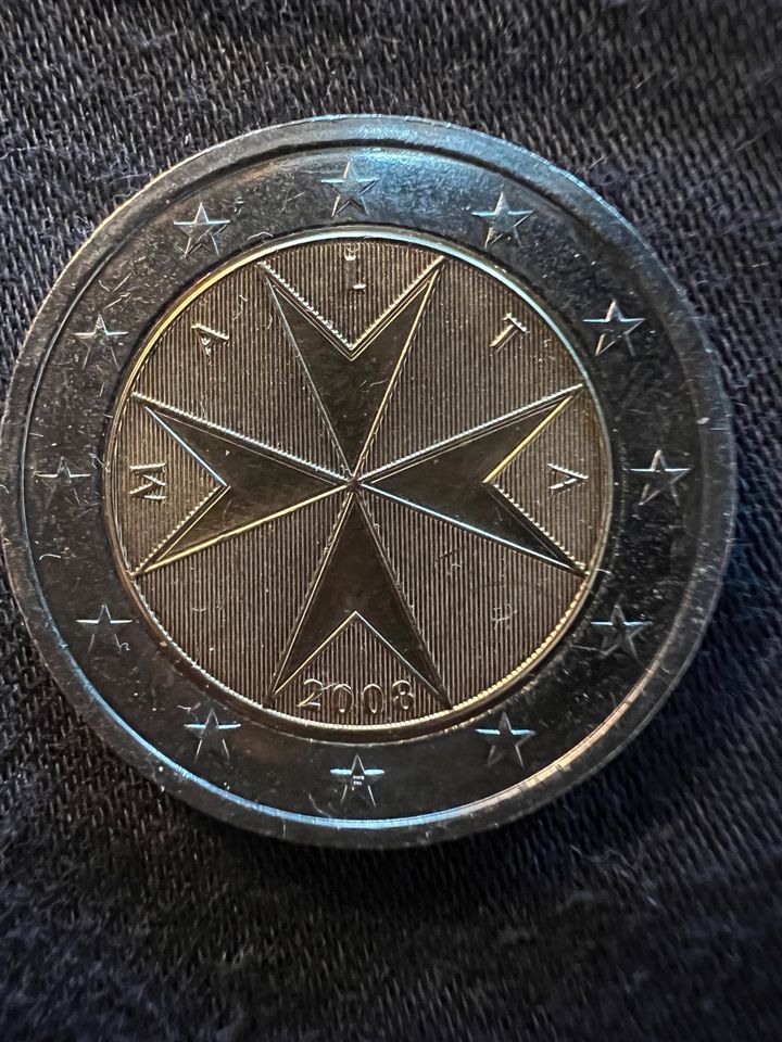 2 Euro Münze Malta in Chemnitz
