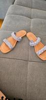 Sandalen Schlappen flieder Strass von Cox Baden-Württemberg - Ostfildern Vorschau