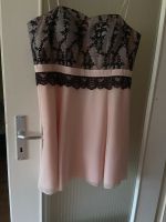 Abendkleid rosa mit schwarz Schleswig-Holstein - Wahlstedt Vorschau