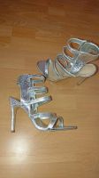 Neu Sandale silber 37 New Look ASOS Brautschuh festlich edel Chemnitz - Zentrum Vorschau