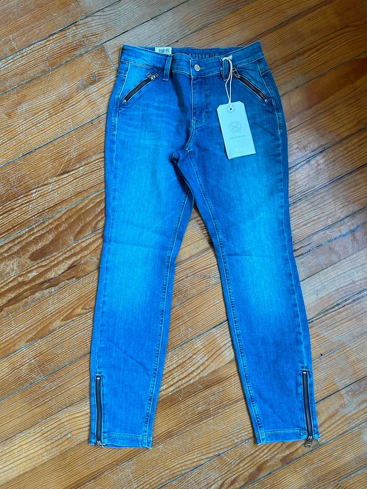 Mac Dream Skinny Zip Authentic Jeans Damen Hose Gr.32/27 in Kehl