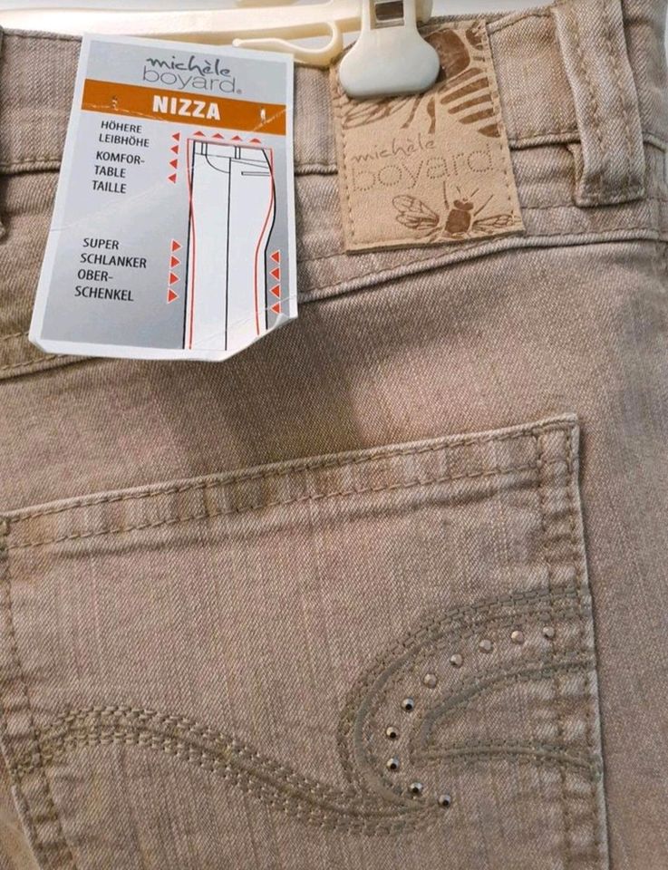 Damenjeans beige "michele" in Regensburg