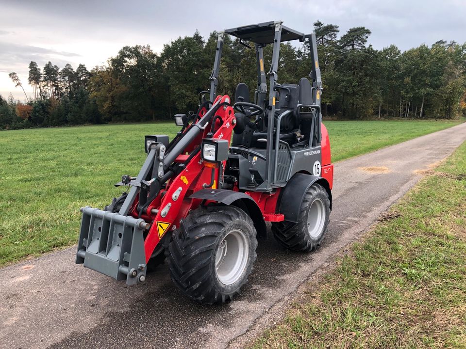 Weidemann 1160 Hoflader 660h Radlader Hoftrac Wacker WL20 in Schwäbisch Hall