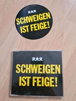 Westernhagen Schweigen ist Feige mit Sticker , selten. Niedersachsen - Wilhelmshaven Vorschau