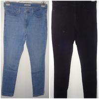 Levis Strauss W 32 L 30 Skinny Shaping Jeans blau + schwarz 42 Bayern - Mühlhausen i.d. Oberpfalz Vorschau