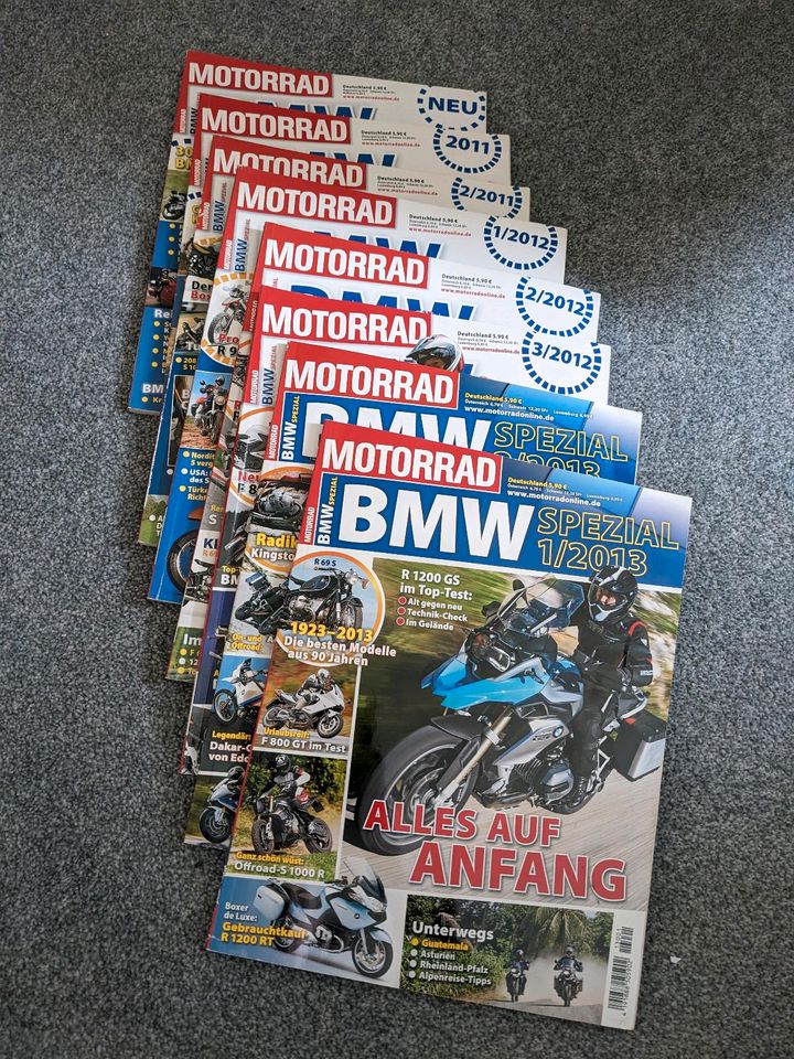 BMW Motorrad Spezial Zeitschrift in Backnang