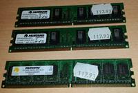 Mustang Black Line DIMM 1,5 GB, DDR2-533, CL4 (M40646465X6N) Niedersachsen - Verden Vorschau
