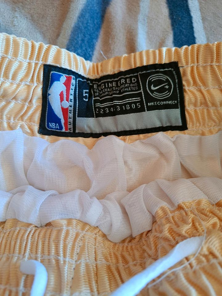 NBA Shorts Bryant Lakers Gold in Hamm