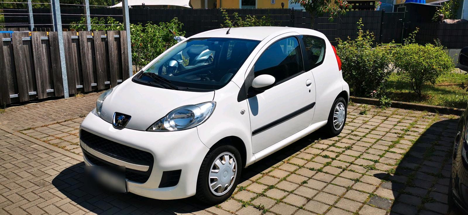 Abbildung des Autos Peugeot 107