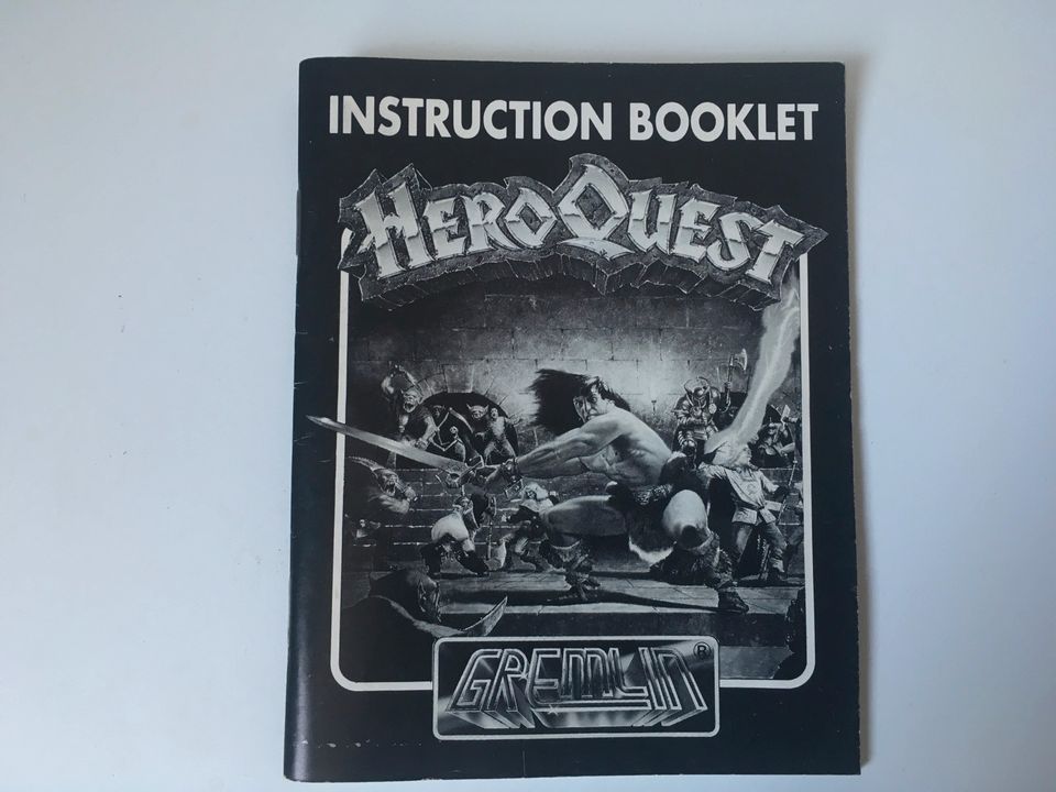 Heroquest Amiga Atari instruction booklet Anleitung in Dortmund