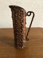 Brutalistische Vase 60er Jahre Design Höhe 22,5cm Eisen/Kupfer Nordrhein-Westfalen - Hagen Vorschau