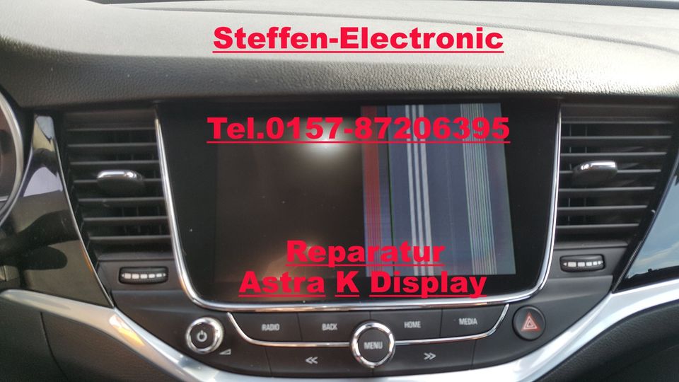 OPEL DISPLAY ASTRA K 39042448 Intellilink 900 REPARATUR DEFEKT in Fulda