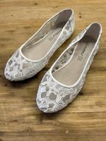 Damenschuhe Gr. 39 weiß, Spitze Mecklenburg-Vorpommern - Trollenhagen Vorschau