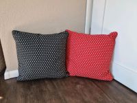 Ikea 2 Kissen 40 x 40 cm Rot Weiß und Schwarz Weiß gepunktet WN Niedersachsen - Rastede Vorschau