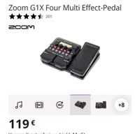Zoom G1X Four Multi Effect-Pedal Berlin - Treptow Vorschau