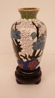 Kleine chinesische Cloisonne Vase, mit kleinem Holzaufsteller TOP Nordrhein-Westfalen - Rheinbach Vorschau