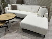 Ecksofa Wilhelm Teddystoff Weiß Couchgarnitur UVP 1279 € - 4814 Nordrhein-Westfalen - Bad Driburg Vorschau