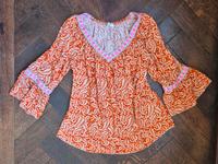 Tunika Boho orange gemustert Gr. M-L Stuttgart - Stuttgart-Süd Vorschau