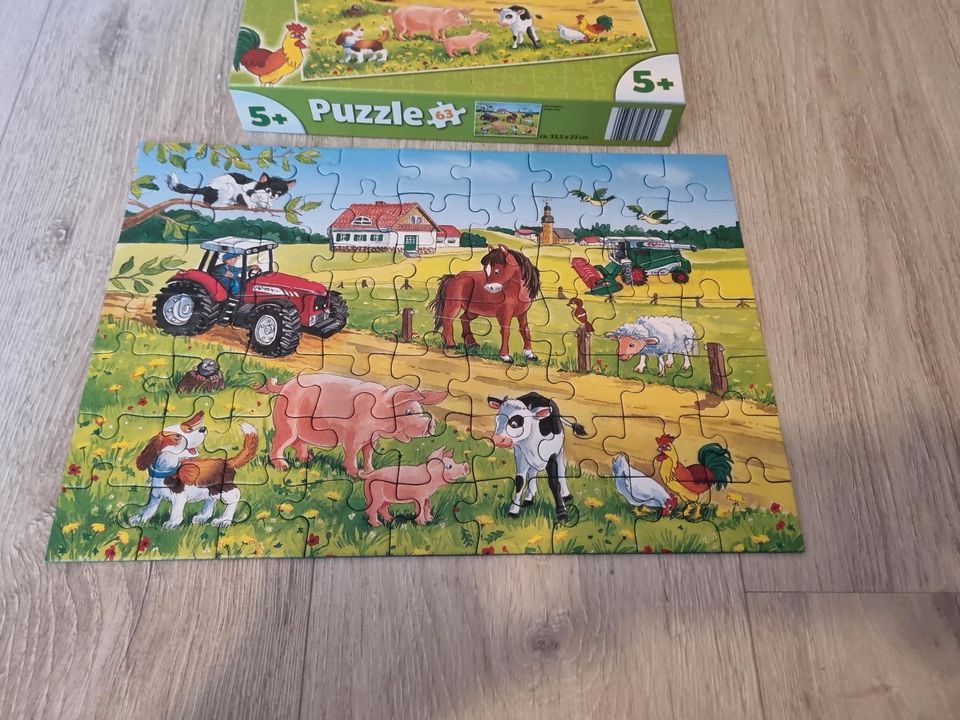 Puzzle 63 Teile ab 5 Jahre in Nusse