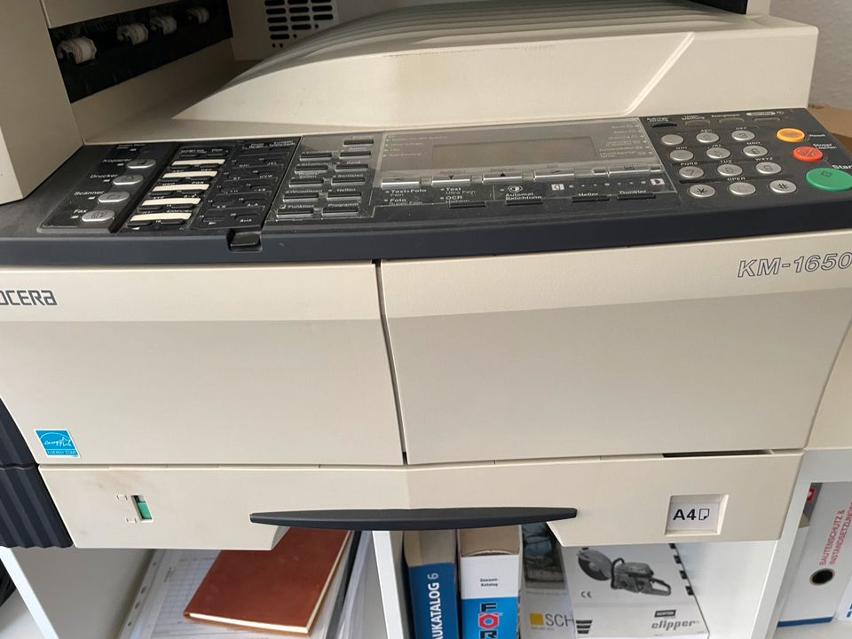 Kyocera KM-1650 mit DP-410 Drucker Scanner Fax in Müssen