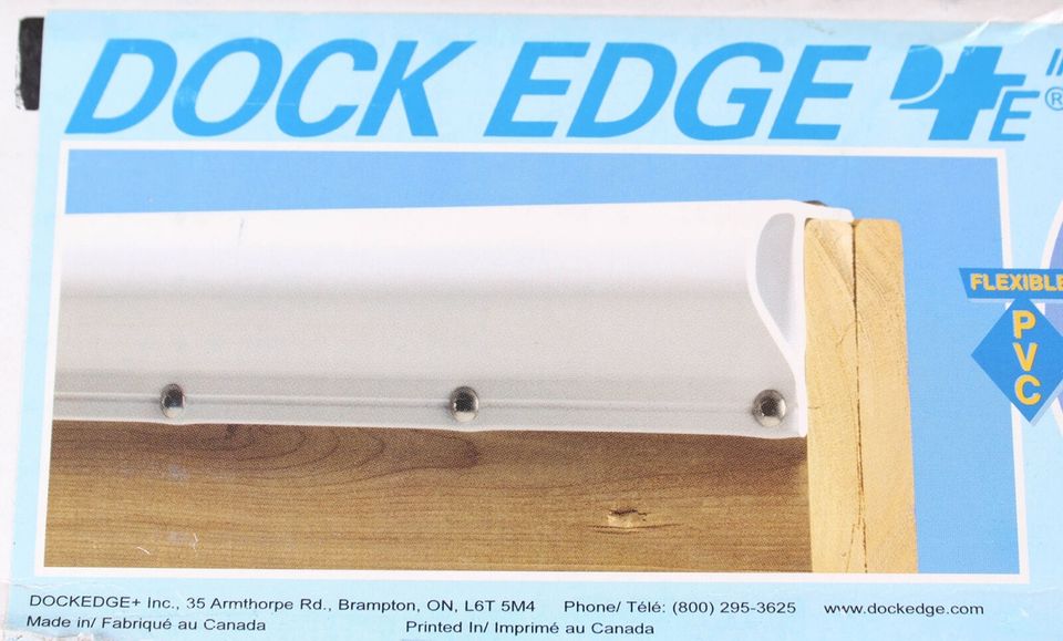 Dock Edge Slant Standard P PVC-Profil, Beige, 4,88 Meter in Mühlacker