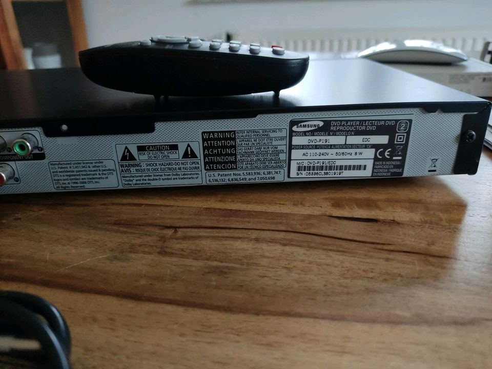 SAMSUNG DVD Player DVD-P191 in Geestland