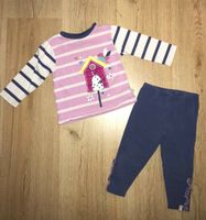 Set Pulli Hose Leggins Pullover dünn Vogel lila 80 Mädchen Bayern - Ruhstorf an der Rott Vorschau