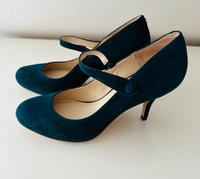 Pumps Wildleder mit Riemen Buffalo Gr.40 Petrol - wie NEU! Pankow - Weissensee Vorschau