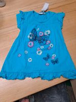 Kleid blau m. Schmetterlinge und Blumen Bayern - Bernried Niederbay Vorschau