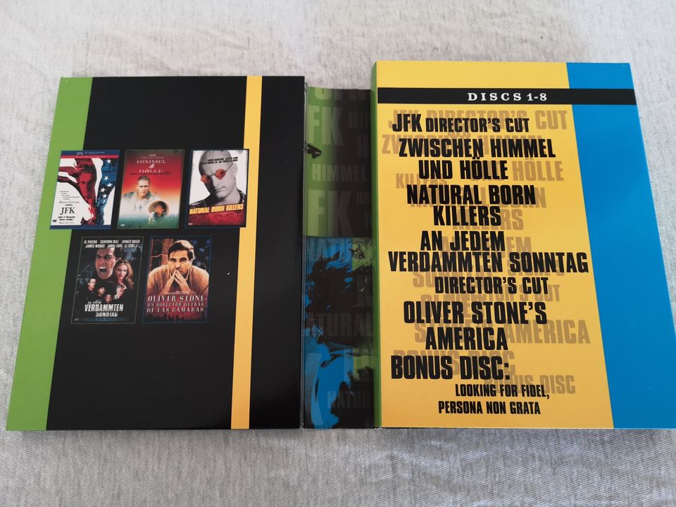 DVD-Sammlung Oliver Stone Collection in Waren (Müritz)