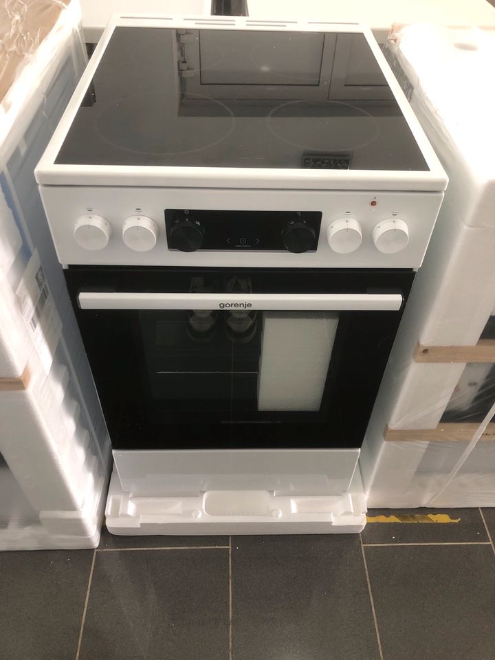 ‼️NEU‼️ GORENJE Elektro-Standherd mit Aqua Clean in Edingen-Neckarhausen